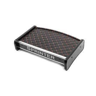 Dashboardplank (2000-2006, Zwart met rode stiksels) Mercedes Sprinter W901/902/903/904/905 1995–2006 foto 2