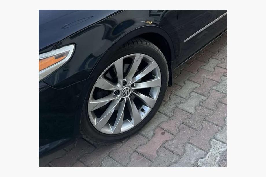 Volkswagen Passat CC 2008–2017 Wielbooglijsten 2008-2012 (4 stuks, zwart, ABS-kunststof) Foto 1