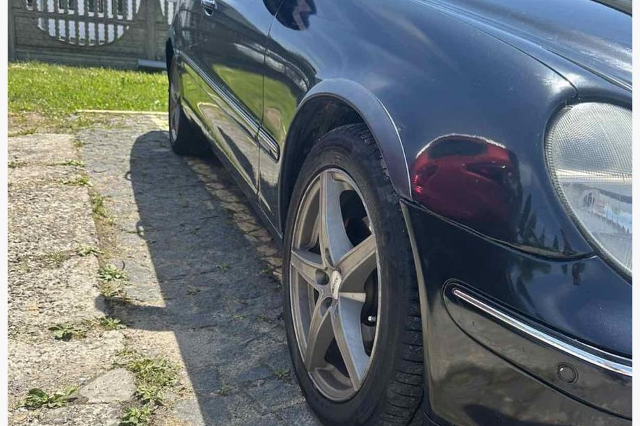 Mercedes C-Klasse W203 2000–2007 Wielkastverbreders SD (set 4 stuks, zwart, ABS-kunststof) Foto 2