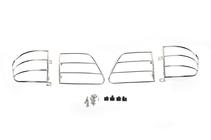 Toyota Fortuner 2006–2015 Achterlichtbescherming (RVS) foto 3