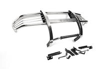 Toyota Land Cruiser 100 1998–2007 WINBO bullbar met bescherming (RVS) foto 2