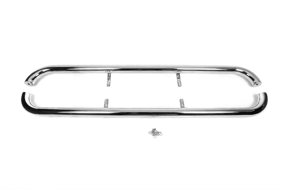 Toyota Land Cruiser 100 1998–2007 Bescherming voor zijskirts (2 stuks, RVS) Image