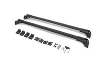 Opel Astra H 2004–2013 Dwarsdragers voor geïntegreerde dakrails, afsluitbaar Skybar V2 (2 stuks) Zwart foto 7