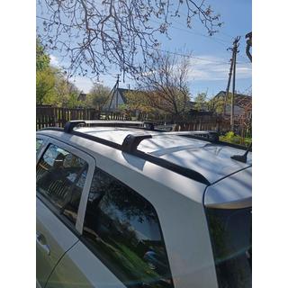 Dwarsdragers voor geïntegreerde dakrails, afsluitbaar Skybar V2 (2 stuks) Opel Astra H 2004–2013 foto 2