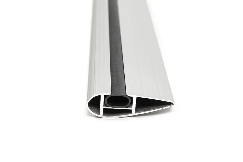 Opel Astra H 2004–2013 Dwarsdragers voor geïntegreerde dakrails, afsluitbaar Skybar V2 (2 stuks) Grijs Foto 8