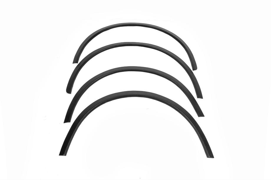 Mercedes E-klasse W212 2009–2016 Spatbordrandverbreders SD (2009-2013, 4 stuks, zwart, ABS-kunststof) Image