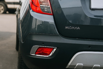 Opel Mokka 2012–2021 Achterste mistlamp sierlijsten Libao (set 2 stuks, kunststof) foto 1