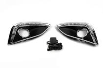 Hyundai IX-35 2010–2015 Mistlamp-inzetstukken (set van 2, met LED) foto 1