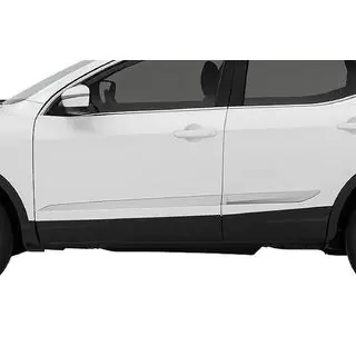Chroom deurstrips Libao V2 (4 st.) Nissan Qashqai 2014–2021 foto 1