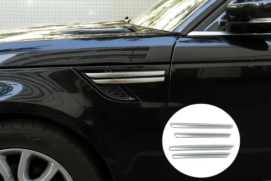 Range Rover Sport 2014–2022 Chroom sierlijsten voor zijluchtroosters (set 4 stuks) Foto 1