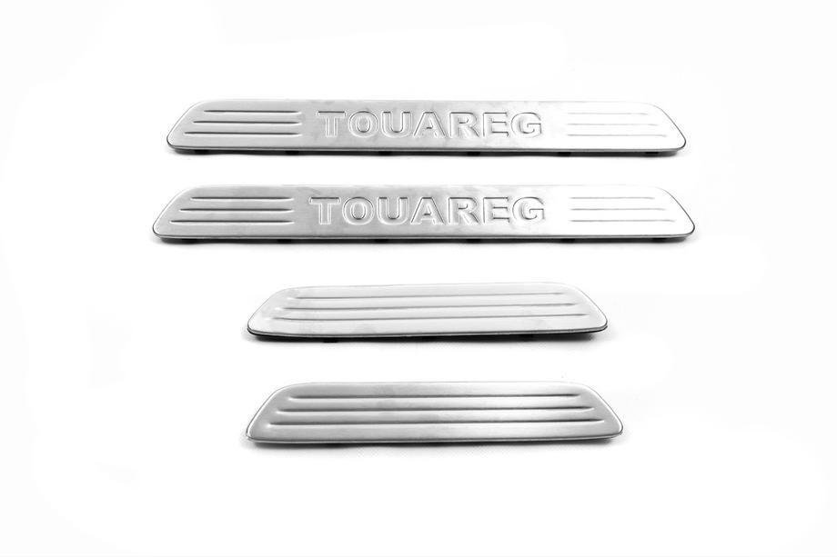 Volkswagen Touareg 2010–2018 Instaplijst-inserts voor originele dorpels (4 stuks) Foto 1