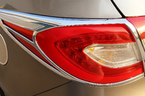 Hyundai IX-35 2010–2015 Achterlicht sierlijsten 2013-2015 (ABS) foto 1