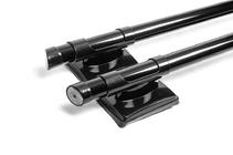 Toyota Hilux 2006–2015 Dakrails met dwarsstangen (set 2 stuks, zwart) foto 7