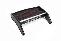 Nissan Primastar 2002–2014 Dashboardplank (2010-2014, zwart met rood stiksel) foto 3