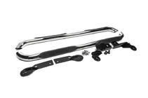 Toyota Rav 4 2006–2013 Sidebars voor lange wielbasis L 169,5 cm (Ø76 mm, 2 st, RVS) foto 3