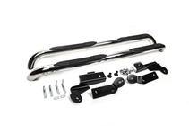 Toyota Rav 4 2006–2013 Sidebars voor lange wielbasis L 169,5 cm (Ø76 mm, 2 st, RVS) foto 5