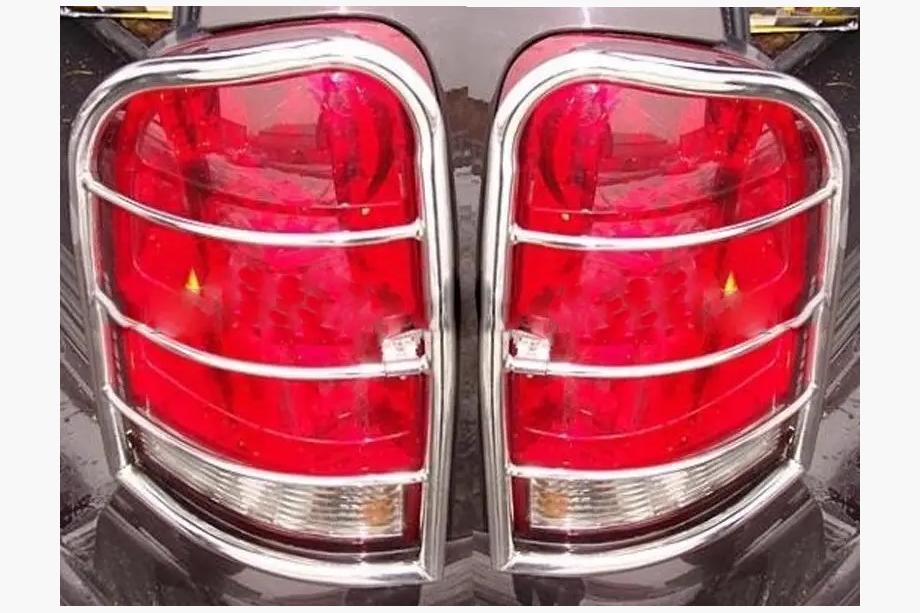 SsangYong Rexton I 2001–2017 Achterlichtbeschermers 2006-2012 (RVS) Foto 5