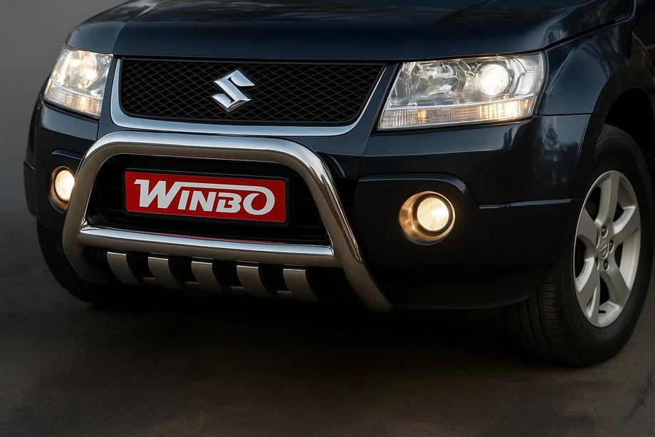 Suzuki Grand Vitara 2005–2017 Bullbar Winbo (RVS) Image