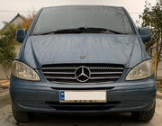 Mercedes Vito W639 2004–2014 Verchroomde kentekenplaathouder (1 st., roestvrij staal) foto 1