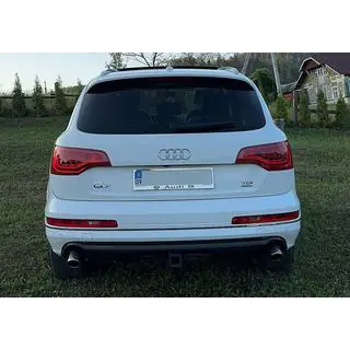 Chromen kentekenplaathouder Audi (1 st., RVS) foto 2