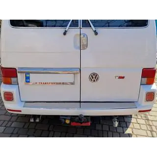 Kentekenplaathouder chroom Transporter (1 st, roestvrij staal) foto 2