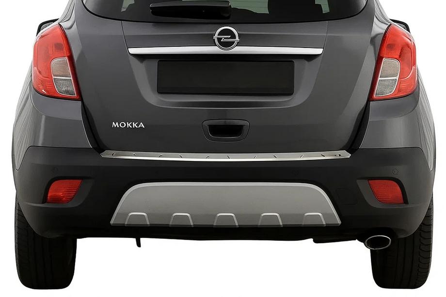 Opel Mokka 2012–2021 Voor- en achterbumper lipspoilers Foto 2