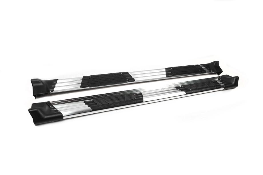 Honda CRV 2001–2006 OEM side steps (2 stuks, aluminium) Image