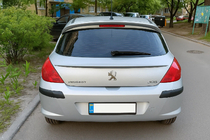 Peugeot 308 2007–2013 Libao spoiler (ABS-kunststof) foto 1