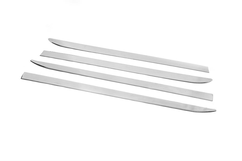 Renault Kangoo/Express 2021– RVS deurlijsten afdekkappen (set 4 stuks) Image
