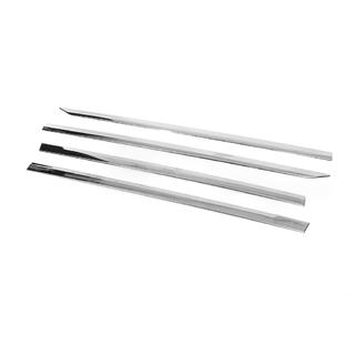 Carmos deurlijsten voor AllSpace (set 4 stuks, RVS) foto 4