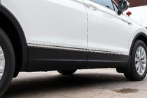 Volkswagen Tiguan 2016–2023 Carmos deurlijsten RVS (set 4-delig) foto 3