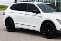 Volkswagen Tiguan 2016–2023 Carmos deurlijsten RVS (set 4-delig) foto 1