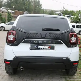 Kunststof sierlijst voor kofferklep (3-delig) Dacia Duster 2018–2024 foto 4
