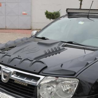 Motorkap afdekset DRAGON (3-delig) Renault Duster 2008–2017 foto 1