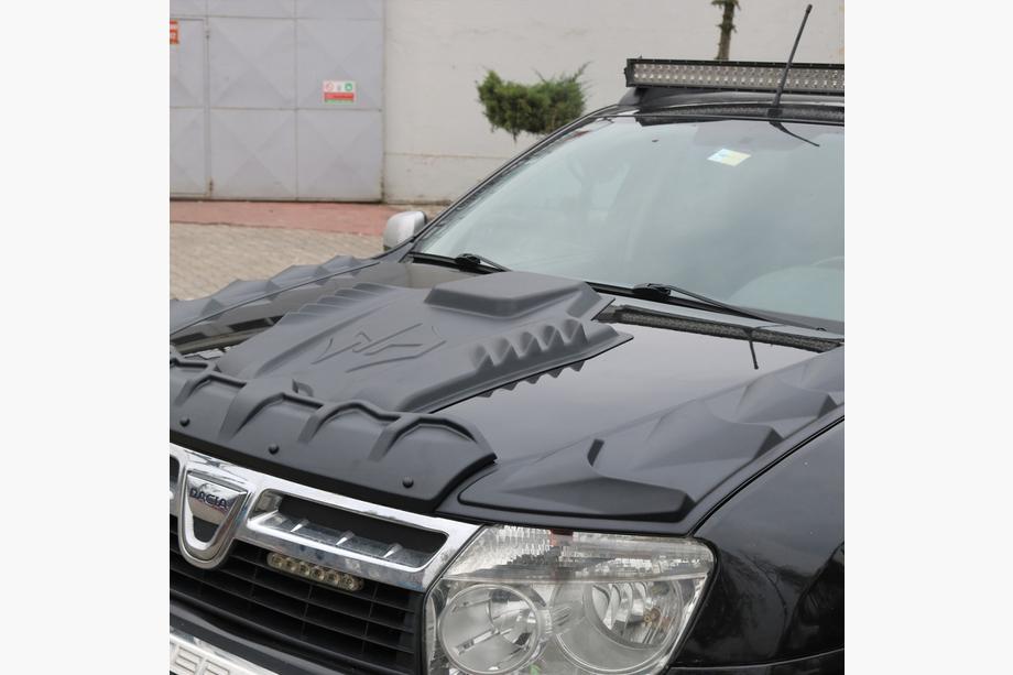 Renault Duster 2008–2017 Motorkap afdekset DRAGON (3-delig) Image