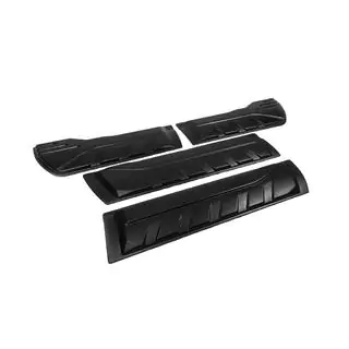 Deurlijsten (set van 4, ABS) Nissan Navara 2006–2015 foto 1