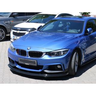 Front bumper lip spoiler voor M-Sport (zwart)