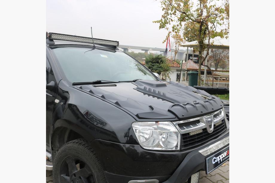 Dacia Duster 2008–2018 Motorkapcover (ABS) Foto 2