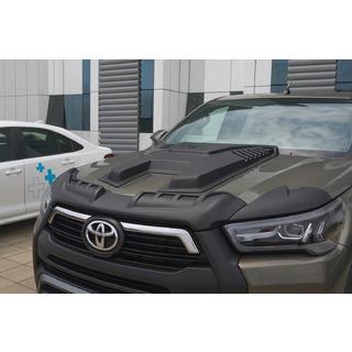 Motorkapcover (2021+, ABS) Toyota Hilux 2015– foto 1