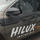 Toyota Hilux 2015– Bovenste deurstrip (set van 4, ABS) foto 6