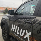 Toyota Hilux 2015– Bovenste deurstrip (set van 4, ABS) foto 7