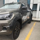 Toyota Hilux 2015– Bovenste deurstrip (set van 4, ABS) foto 5