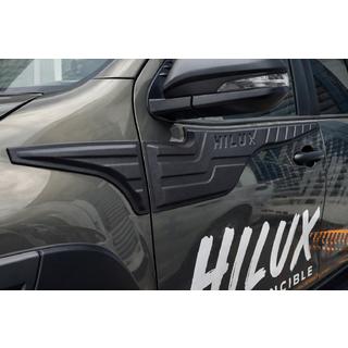Bovenste deurstrip (set van 4, ABS) Toyota Hilux 2015– foto 2