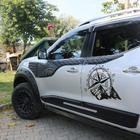 Nissan Navara/NP300 2016– Bovenste deurlijsten (6 stuks, ABS) foto 1