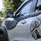 Nissan Navara/NP300 2016– Bovenste deurlijsten (6 stuks, ABS) foto 6