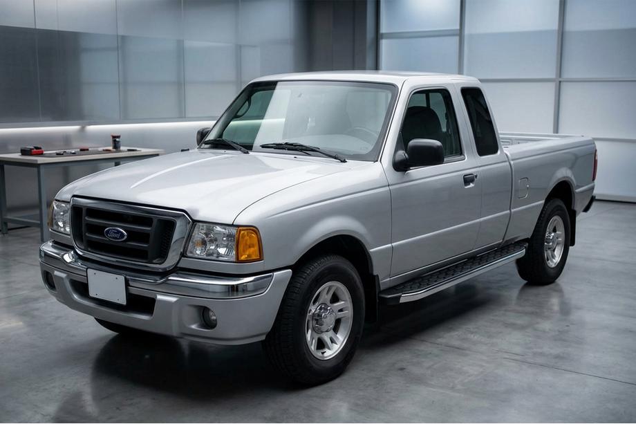 Ford Ranger 2002–2006 BlackLine side steps (2 stuks, aluminium) Image