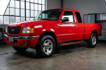 Ford Ranger 2002–2006 Side steps Maya Red (2 stuks, aluminium) foto 1