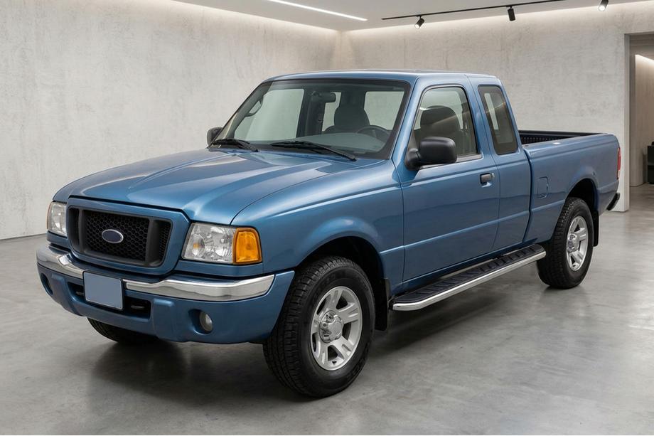 Ford Ranger 2002–2006 Maydos V1 zijtreden (set 2 stuks, aluminium + RVS) Image