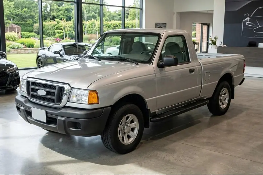 Ford Ranger 2002–2006 Bosphorus Black side steps (2 st., aluminium) Image