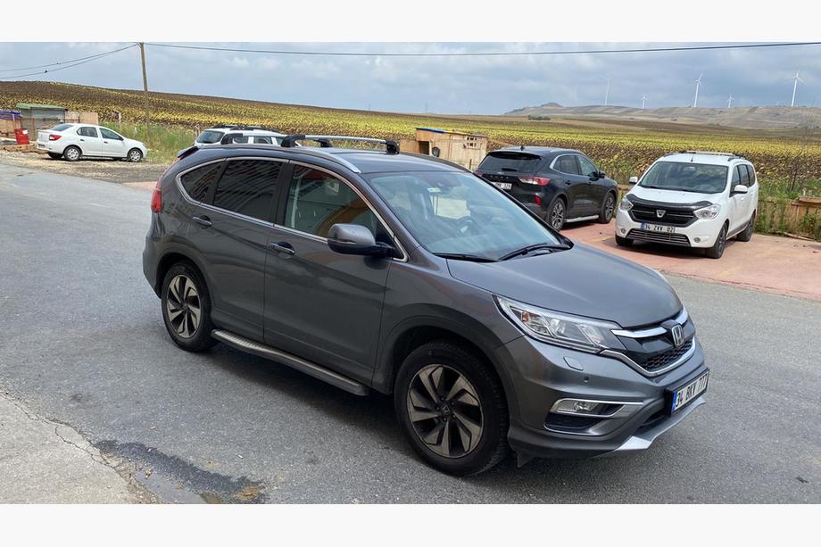 Honda CRV 2012–2016 Dakdragerset voor geïntegreerde dakrails Strong (2 stuks) Foto 2